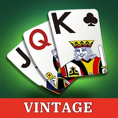 Vintage Solitaire-Classic Card